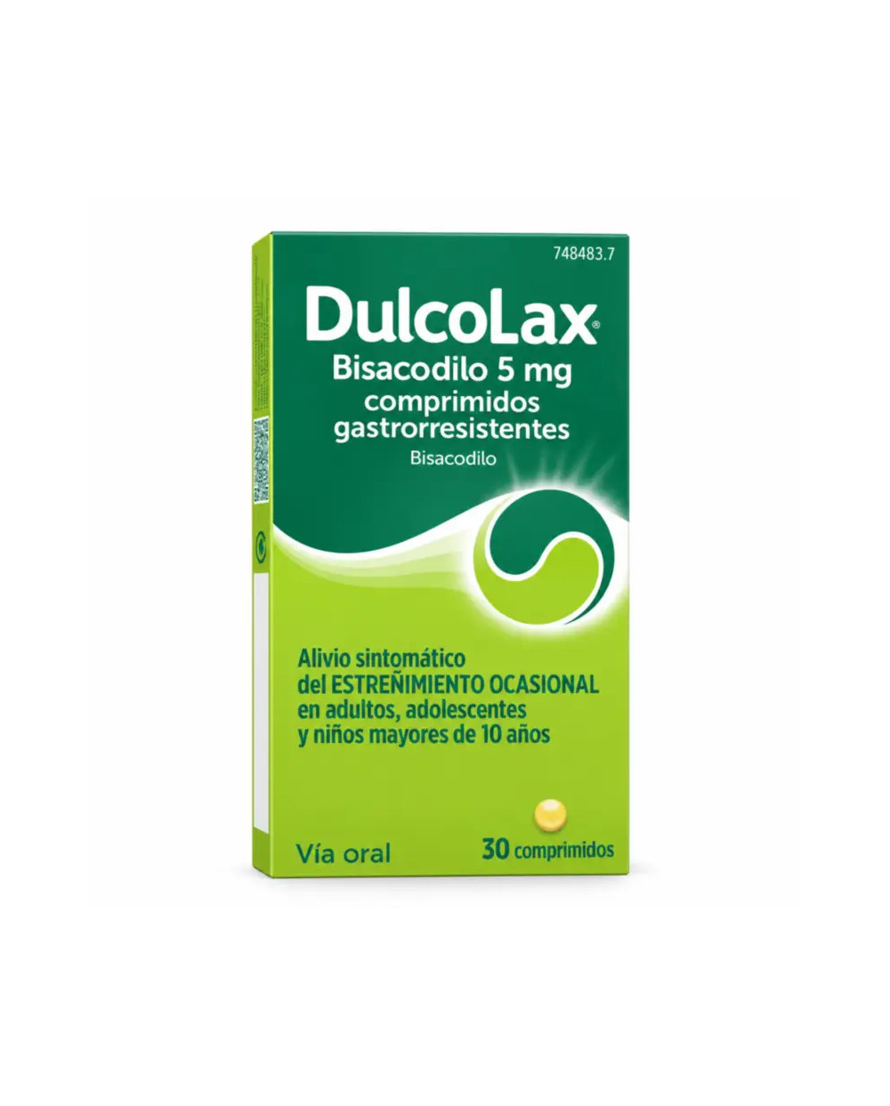 Dulcolax Bisacodilo 5 mg 30 Comprimidos