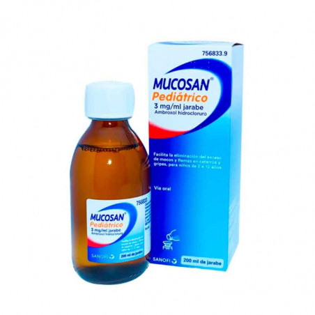 MUCOSAN PEDIATRICO 3 MG/ML JARABE 200 ML